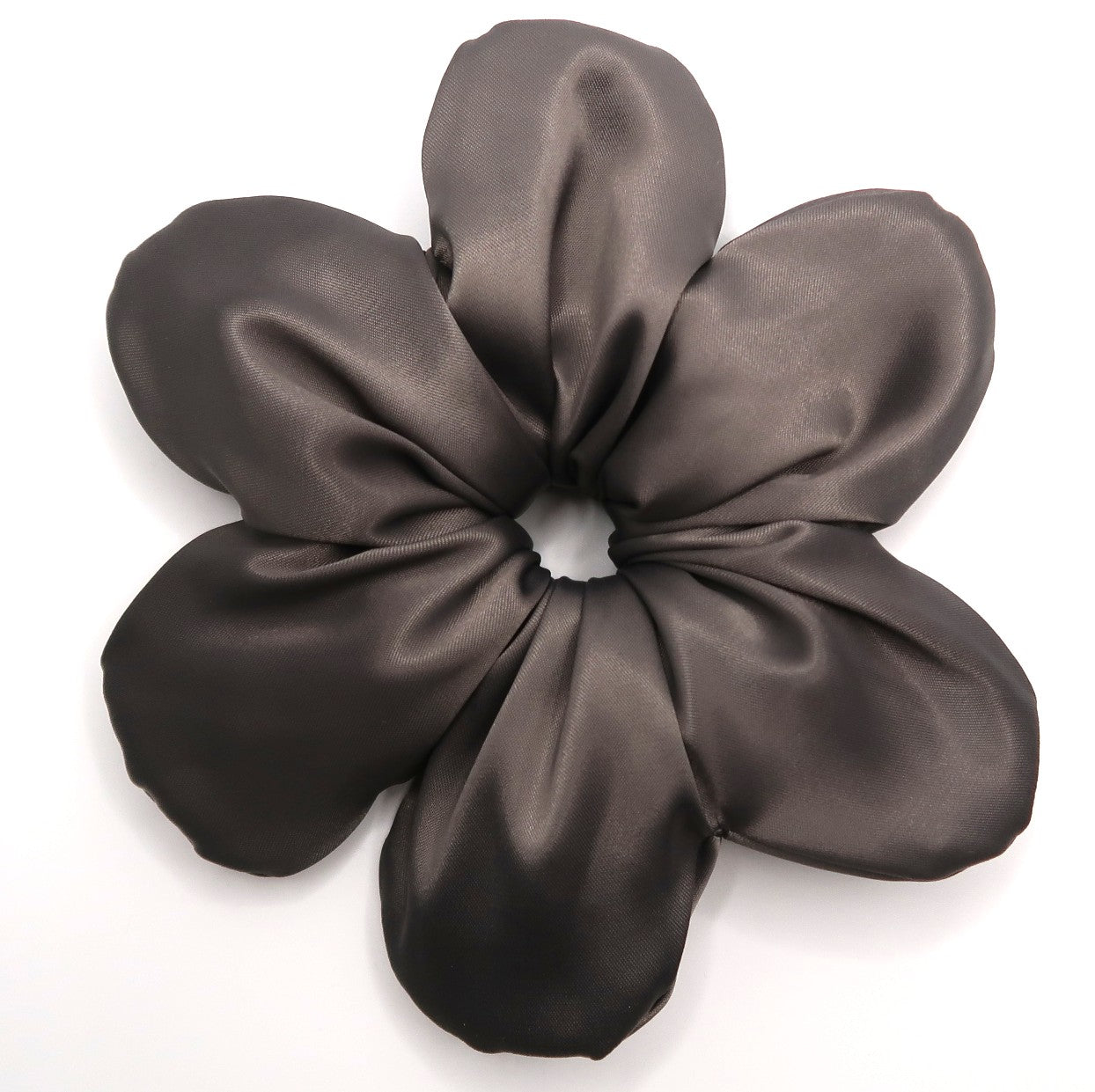 Lilac Oversized Flower Scrunchies