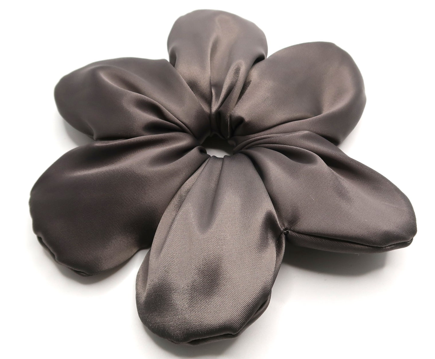 Lilac Oversized Flower Scrunchies