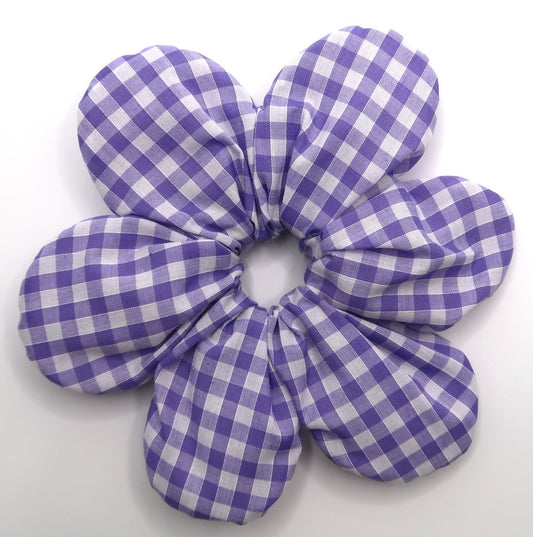 Bluebell Oversized Flower Scrunchies